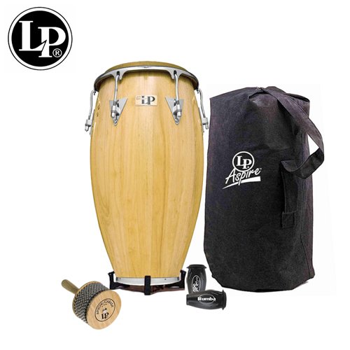 & Affordable Latin Percussion LP Classic Model 11 3 4 Conga Drum LP559X AWC Natural Finish