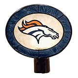 Denver Broncos Art Glass Night Light