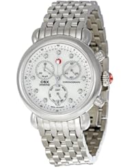 Michele CSX Mother of Pearl Diamond Dial Chronograph Ladies Watch MWW03M000120