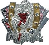 Lady Luck Horseshoe Belt Buckle Lady Luck Horseshoe Belt Buckle