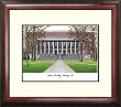 Harvard University Alumnus Alumnus 14x18 Mahogany Framed Collegiate Lithograph