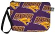 UNI Logo University of Northern Iowa Logo Makeup Pouch-Travel Clutch - Coin Purse Wristlet Make up Cosmetic Beauty Bag Best Unique Small Gifts for Women Woman Ladies Girls or College Students