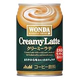 ワンダ クリーミーラテ 缶 280g×24本