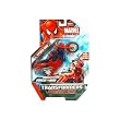 Transformers Crossovers Marvel Spiderman to Light Blue / Red Motorbike