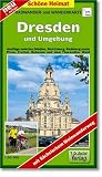 Doktor Barthel Wander- und Radwanderkarten, Wander- und Radwanderkarte Dresden und Umgebung: Ausfl&uuml;ge zwischen Mei&szlig;en, Moritzburg, Radeberg sowie .. - Wald - Mit S&auml;chsischem Weinwanderweg - 