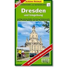 Doktor Barthel Wander- und Radwanderkarten, Wander- und Radwanderkarte Dresden und Umgebung: Ausfl�ge zwischen Mei�en, Moritzburg, Radeberg sowie ... Wald. Mit S�chsischem Weinwanderweg