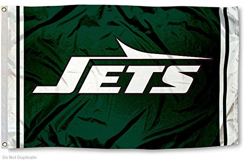 New York Jets NY Large NFL 3x5 Flag