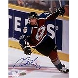 Milan Hejduk Colorado Avalanche - Action1 - 8x10 Autographed Photograph