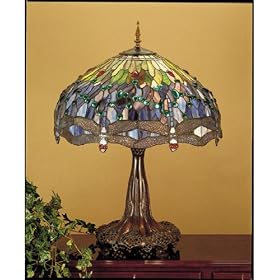31 Inch H Hanginghead Dragonfly Table Lamp Ceiling Fixture by Meyda