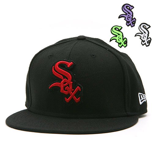 Chicago White Sox Change Up Velcro Logo 59FIFTY Fitted Cap