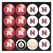 Imperial Nebraska Cornhuskers NCAA Licensed Billiard Ball Set