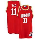 adidas Houston Rockets #11 Yao Ming Red Swingman Basketball Jersey