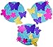 Butterfly & Flower Whirls (3/Pkg)