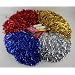 2 St�ck Chearleader Pompoms, GOLD, Party Buschel (55161)
