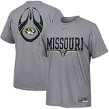 Nike Missouri Tigers Ash 2008 Team Issue T-shirt