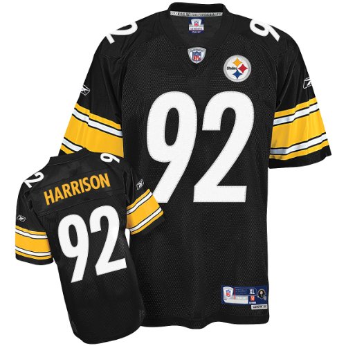 Reebok Pittsburgh Steelers James Harrison Premier Jersey Large