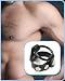 KinkLab Ball-Splitting Cock Ring Harness, Leather