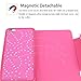 iPhone 6 Case, iPhone 6S Wallet, HESPLUS Bling Sparkle PU Leather Flip Folio [Detachable] Wallet Cover Magnetic with Credit Card Slot Holder for iPhone 6 / iPhone 6S 4.7 Inch - Pink