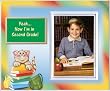 Here I am in Second Grade! - Back to School Picture Frame Gift