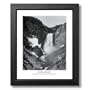 Ansel Adams Yellowstone B/W Photo Picture Framed Art Print