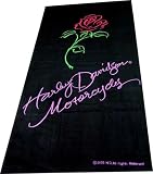 Review   / Harley Davidson Black Rose Beach Towel