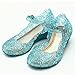 Girls Princess Elsa Shoes For Halloween Costumes (Blue) Kids Size 13