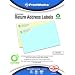 Printworks Elementree White Matte Return Address Labels for Inkjet or Laser Printers or Copiers, 100% Recycled, 12 Sheets/Pack,.5 inch x 1.75 inch, 00488