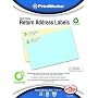 Printworks 1/2 x 1 3/4 Inch White Matte Address Labels 800 Count (00488)