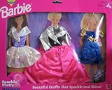 Barbie Sparkle Pretty Fashions - Easy To Dress Outfits That Sparkle & Shine! (1995 Arcotoys, Mattel)