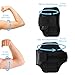 Galaxy S7 Armband: Stalion® Sports Running & Exercise Gym Sportband (Cyan Blue) Water Resistant + Sweat Proof + Key Holder + ID / Credit Card / Money Holder