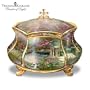 Thomas Kinkade Garden of Prayer Faith Music Box by Ardleigh Elliott