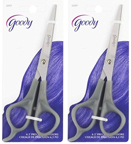 Goody Classic All Purpose Comb to Goody 6.5 Inches Hair Cutting Scissors - 2 Count
