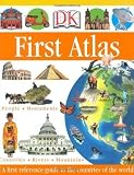 DK First Atlas (DK First Reference Series) by Ganeri, Anita, Oxlade, Chris [Hardcover(2004/5/17)]