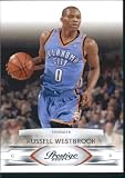 2009 /10 Panini Prestige Basketball Card # 75 Russell Westbrook Oklahoma City Thunder Mint Condition- Shipped In Protective Screwdown Display Case!