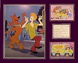 Scooby Doo Cartoon Picture Plaque Unframed