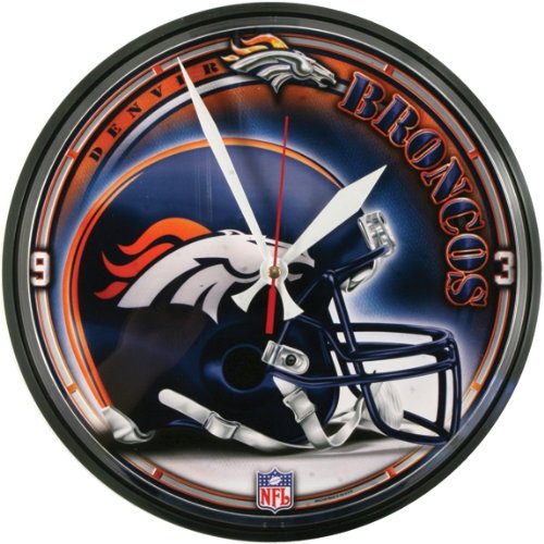 Denver Broncos - Helmet Clock