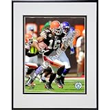 Photo File Cleveland Browns Joshua Cribbs Framed Photo-Size: One Size