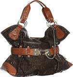 Brown Large ''Valen'' Satchel