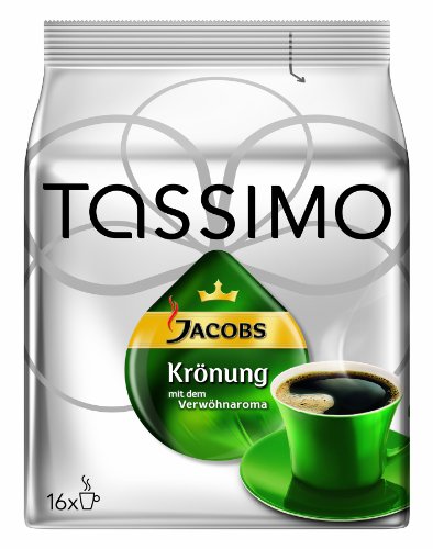 Tassimo Jacobs Krönung, 2er Pack (2 x 16 Portionen)