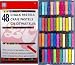 48 Soft Drawing Pastels in Brilliant Assorted Colors