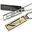 Fall in Love Stainless Steel Moon Star Cubic Zirconia Black and Gold Tone Pendant Necklace Couples Set 18"/20-24"