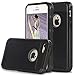 Ailun Phone Case Compatible with iPhone 5s iPhone SE(2016) iPhone 5 Soft TPU Bumper Hard Shell Solid PC Back Shock Absorption Anti Scratch Hybrid Dual Layer Slim Cover Black