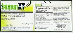 ImmunXT Immune-Stimulatory Supplement Natural Micro-Algae - Box of 360 Capsules