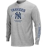 New York Yankees Steel Heather Opening Series Long Sleeve T-Shirt