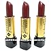 JORDANA 3 BEAUTIFUL # 52 MATTE BERRY LIPSTICK COLLECTION + FREE EARRING