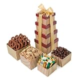 Wine.com Chocolate Gold Mine Gift Tower