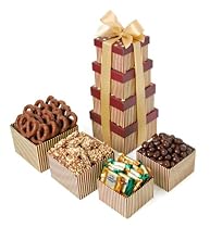 Wine.com Chocolate Gold Mine Gift Tower