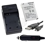 2 x EN-EL12 Replacement Battery + Battery Charger + USB Data Cable FOR Niko ....
