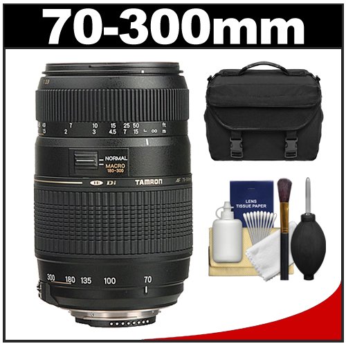 Tamron AF 70 300mm F 4 5 6 Di LD Macro Lens Case Accessory Kit for