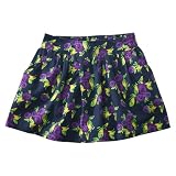 Cherokee® Girls' Floral Print Skirt - Navy